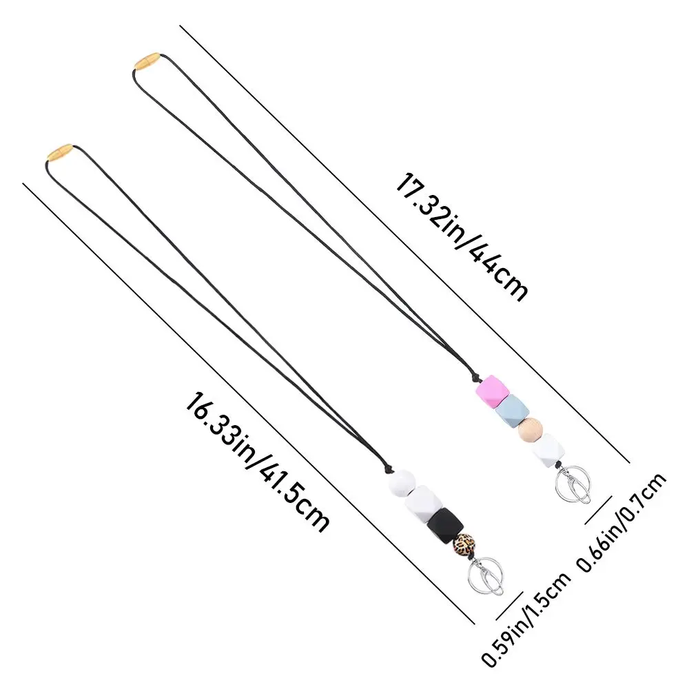 Женское Ожерелье со шнурком с бусинами идентификационным знаком ожерелье для