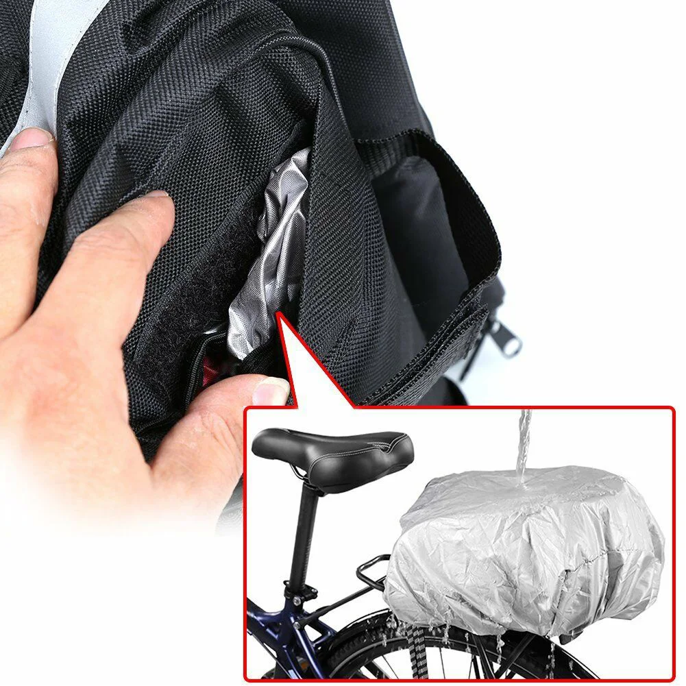 Задняя седельная Корзина Аксессуары для седла молния Съемный Перевозчик
