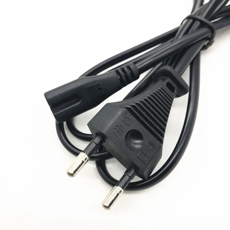 1 шт. 5 м футов 250 в а 2 зубчатый штырьковый кабель питания переменного тока ЕС шнур