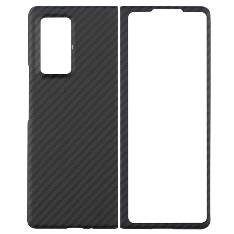 

Carbon Fiber Phone Cover for Samsung Galaxy Z Fold2 Case Aramid Fiber Cover Case No Adhesive Needed Fold Shell
