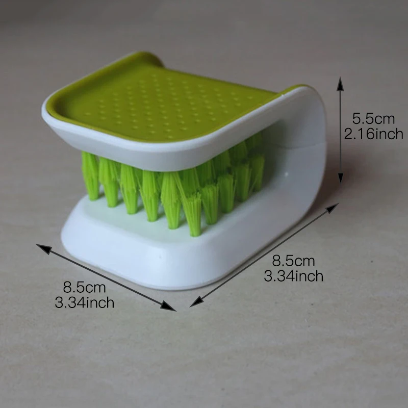 Щетка для уборки ножей и столовых приборов щетка мытья щетины кухонная посуды