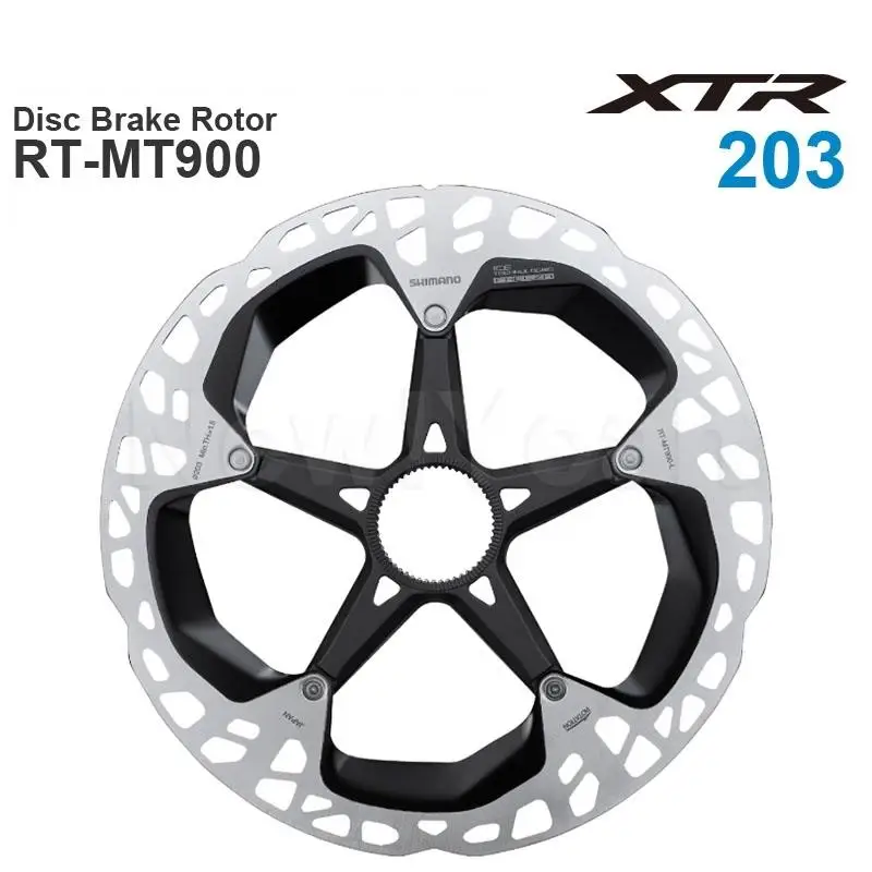 Оригинальный дисковый тормозной ротор SHIMANO MT900 XTR M9100-центральный