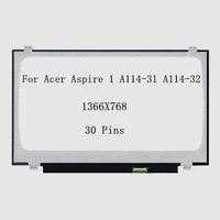 14 0 laptop lcd screen for acer aspire 1 a114 31 a114 32 30 pins hd 1366x768 displat matrix panel replacement