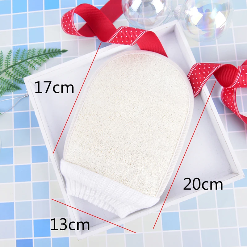 

1Pc Bath Magic Peeling Glove Exfoliating Tan Removal Loofah Interior Fibrous Shower Bath Tools Shower Thicken