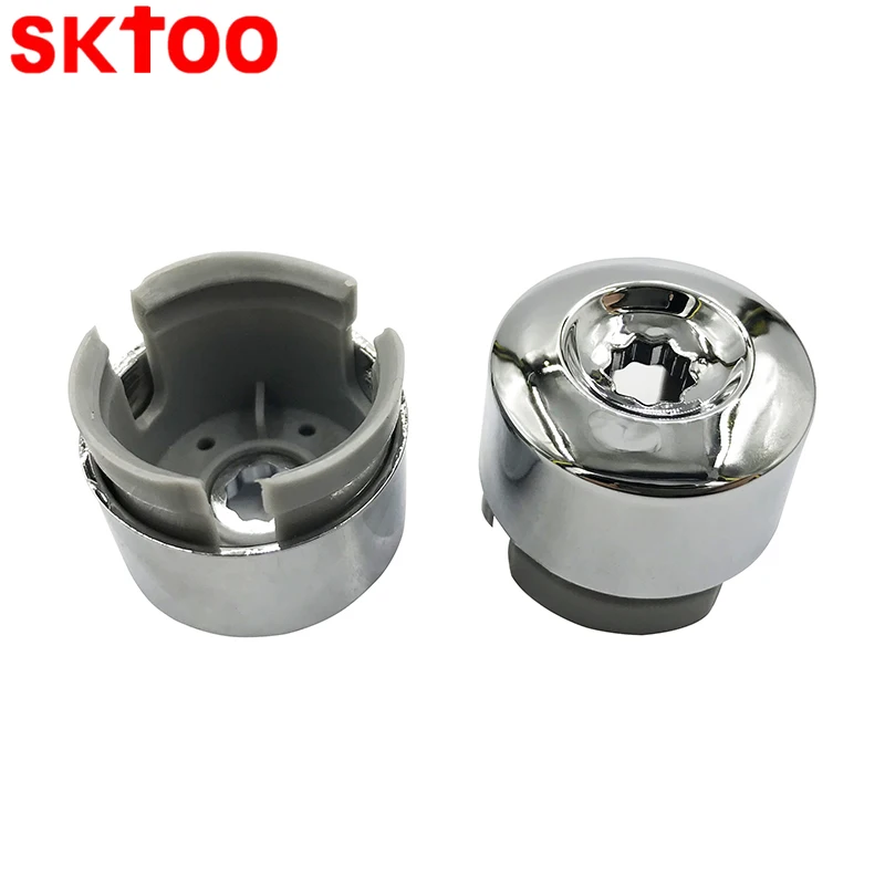 SKTOO 7L6 601 173A 2ZZ 10 шт. хромированный колпачок на гайку болта колеса 7L6601173A для VW Touareg 2004