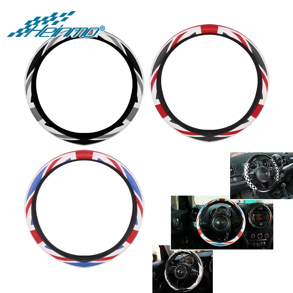 Чехол на руль автомобиля Стайлинг декоративные аксессуары для MINI Countryman R60 F60 Cooper