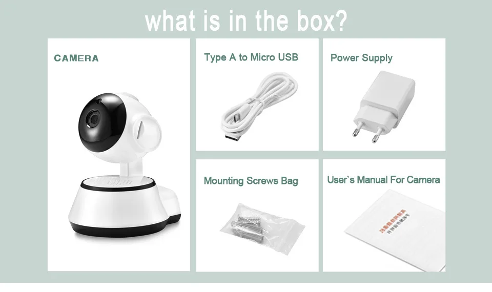 

FDBRO IP Camera HD 720P Wifi Camera Wireless P2P Security Surveillance Camera Night Vision IR Robot Baby Monitor