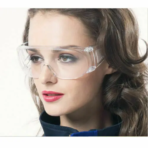 Защитные очки для глаз прозрачные пыленепроницаемые анти ветровые защитные