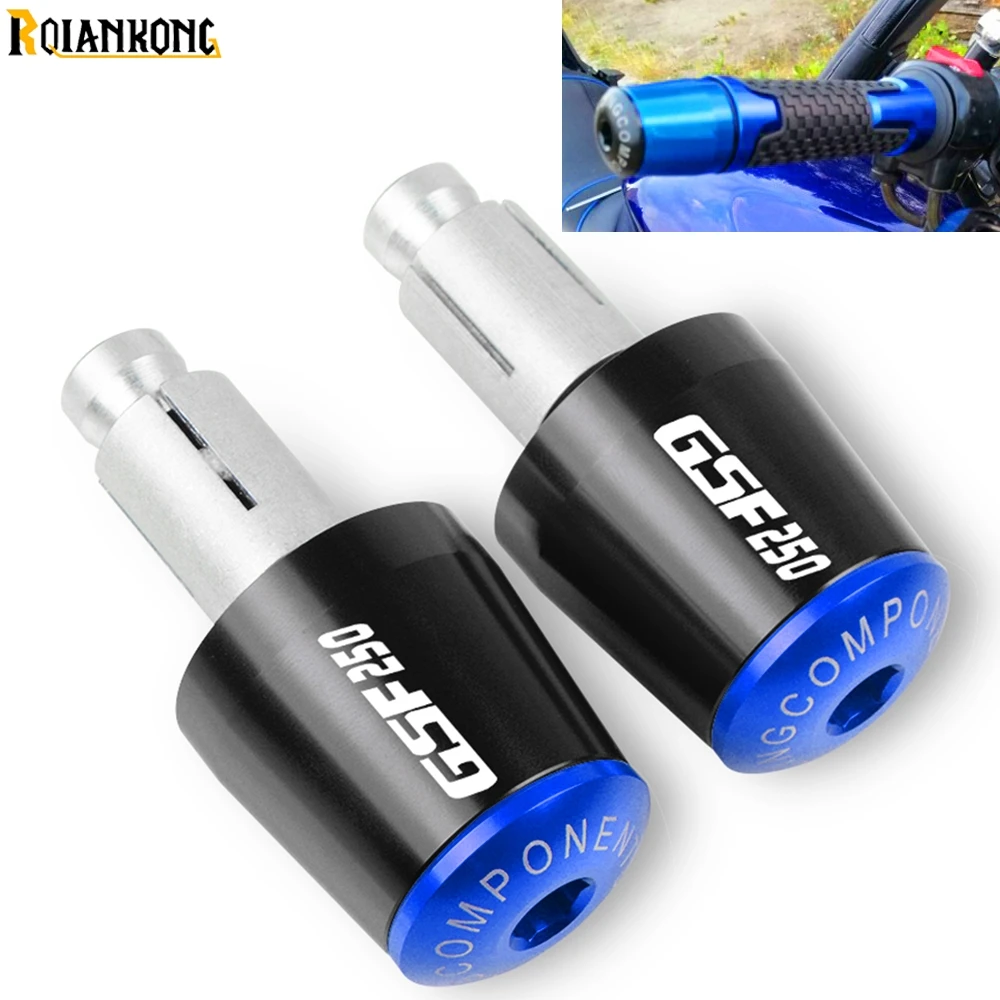 

For SUZUKI GSF 250 BANDIT 2000 2001 2002 2003 2004 2005 all years 7/8mm CNC Motorcycle Handlebar Grips Handle Bar Cap End Plugs