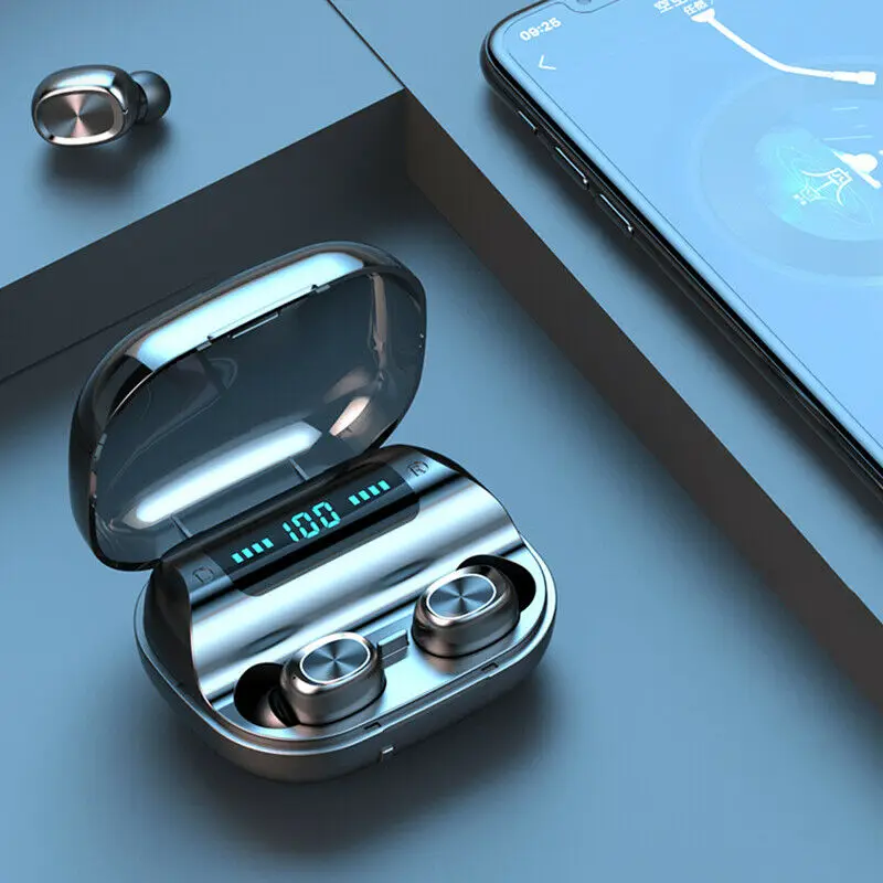 TWS Беспроводная Bluetooth 5 0 гарнитура стерео наушники для iPhone Samsung | Инструменты