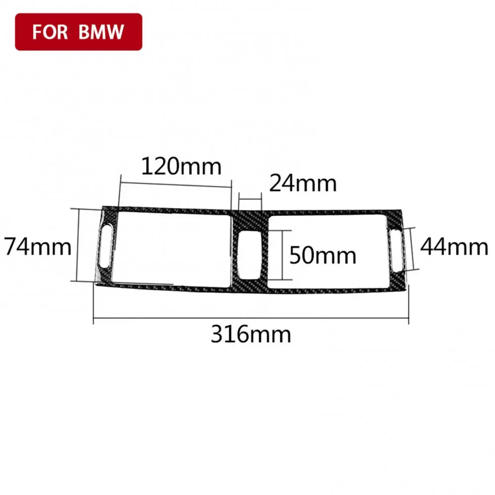 

Auto Car Air Vent Outlet Decor Protective Cover Sticker for BMW E70 X5 E71 X6 Car Accessories