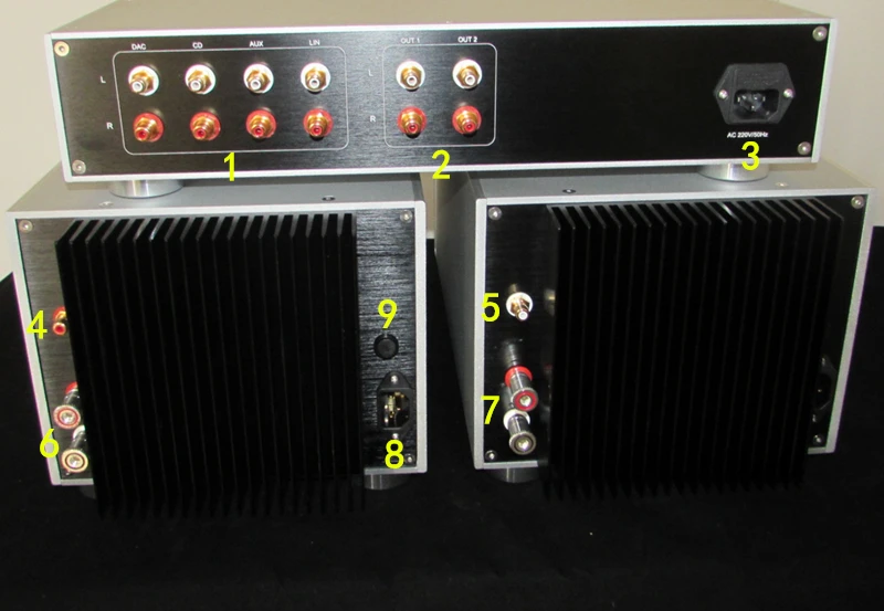 

G29M set 27+ front stage 29m rear stage fever hifi front and rear amplifier upgraded version