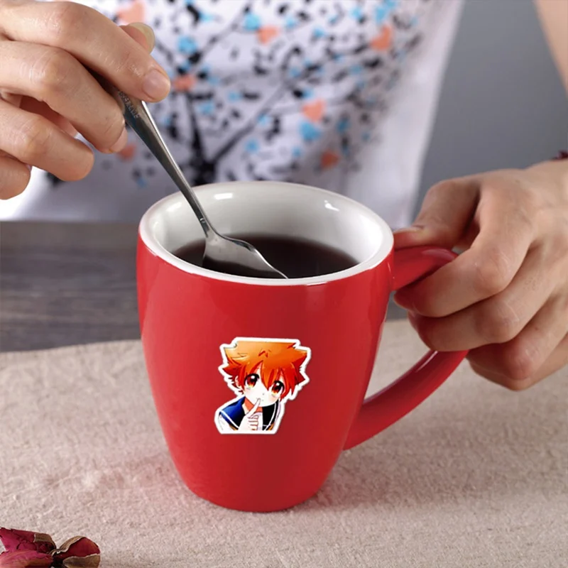 

50Pcs Anime Katekyo Hitman Reborn Stickers Cartoon Anime Vinyl Laptop Luggage Decals Graffiti Decor Stickers Children Stickers