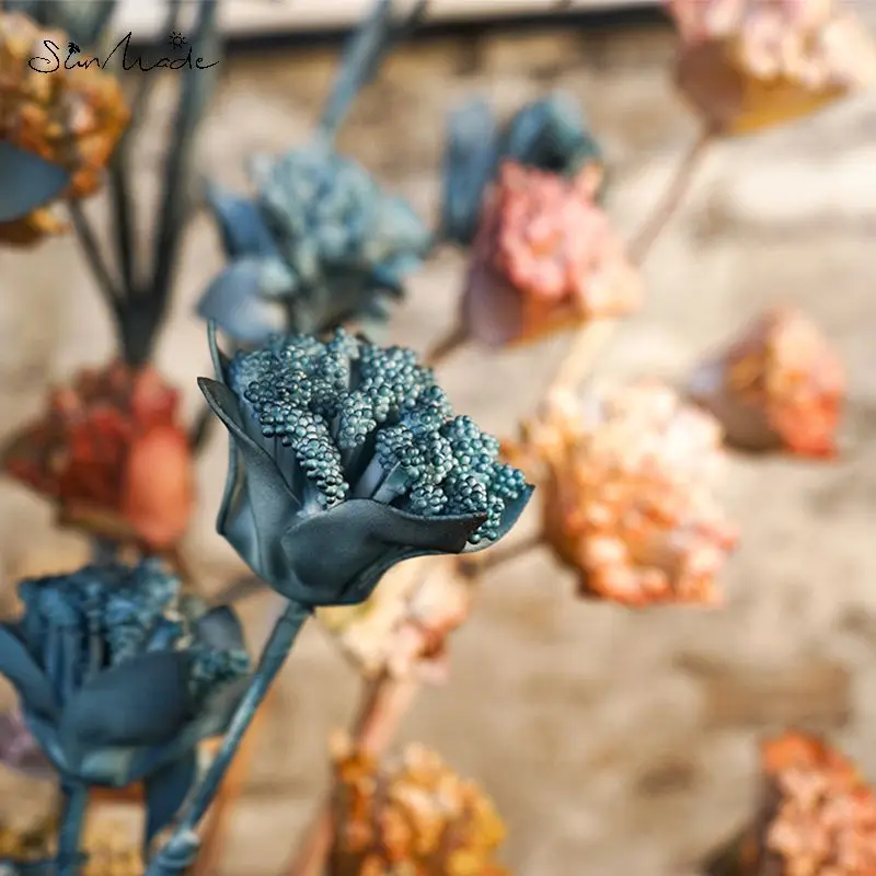 SunMade уникальный Высококачественный чесночный стружки искусственный цветок