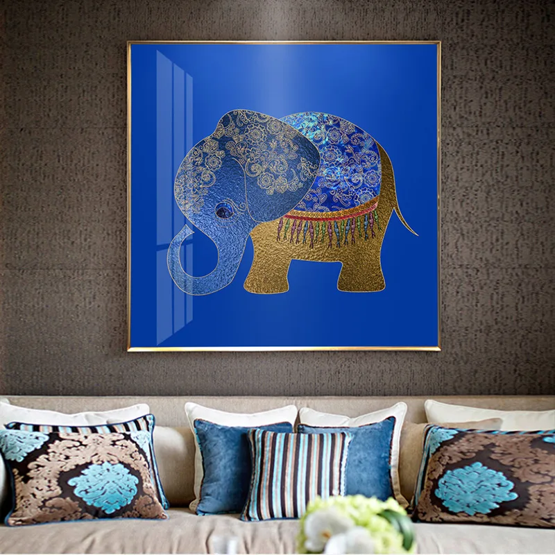 Плакаты на удачу из Юго-Восточной Азии в стиле ретро живопись холсте с принтом