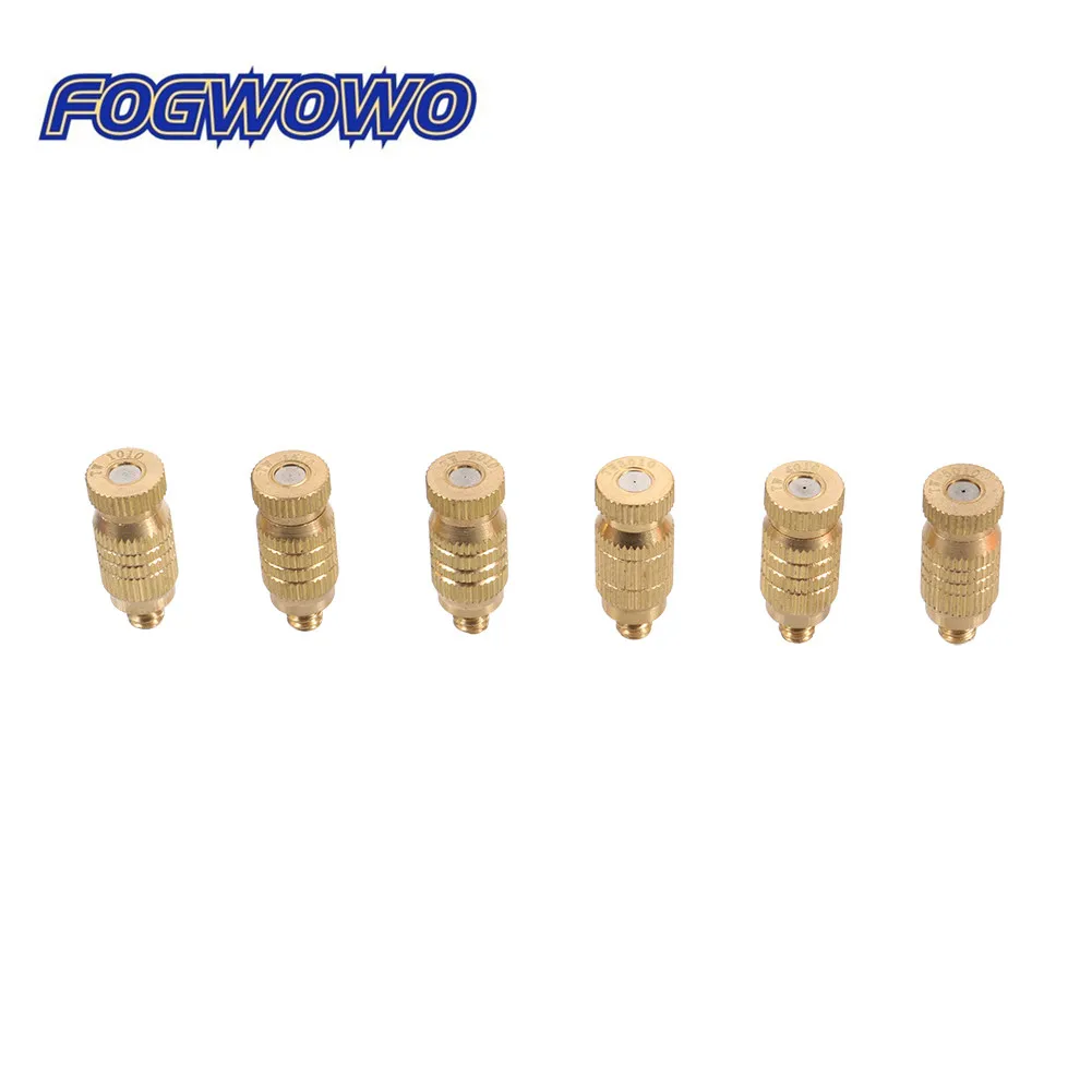 

Brass 3/16" Male thread high pressure Atomization Nozzles Garden Irrigation Landscaping Cooling Sprayers Misting Sprinklers