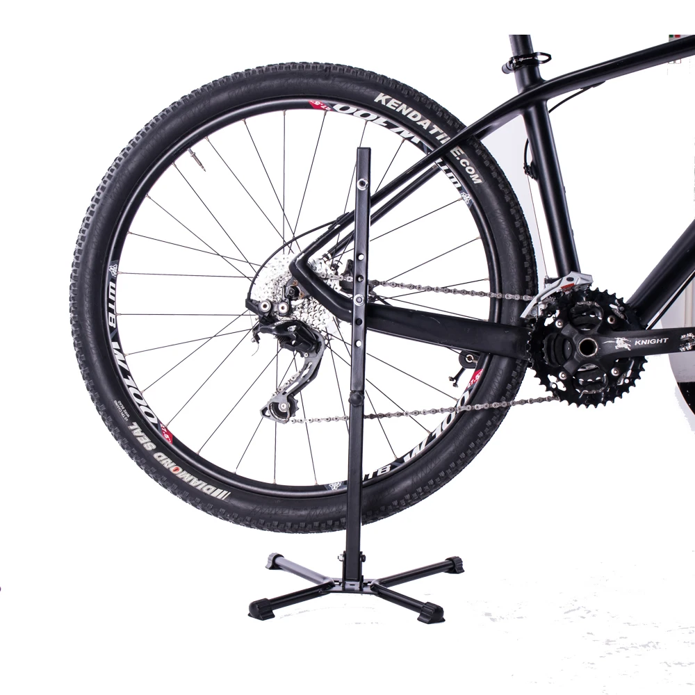Bicycle Support ROCKBROS подставка для ремонта велосипеда, подставка для велосипеда из алюминиевого сплава, регулируемая высота, съемная Складная стойка для горного велосипеда - Цвет: Bicycle Support