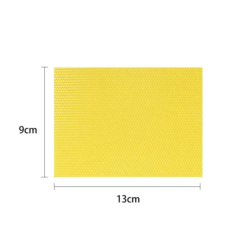 

10Pcs/set Natural Honeycomb Bee Wax Foundation Sheets Flake Tool Beekeeping Nest Wax Base Candlemaking Honeybee Paper U4L0