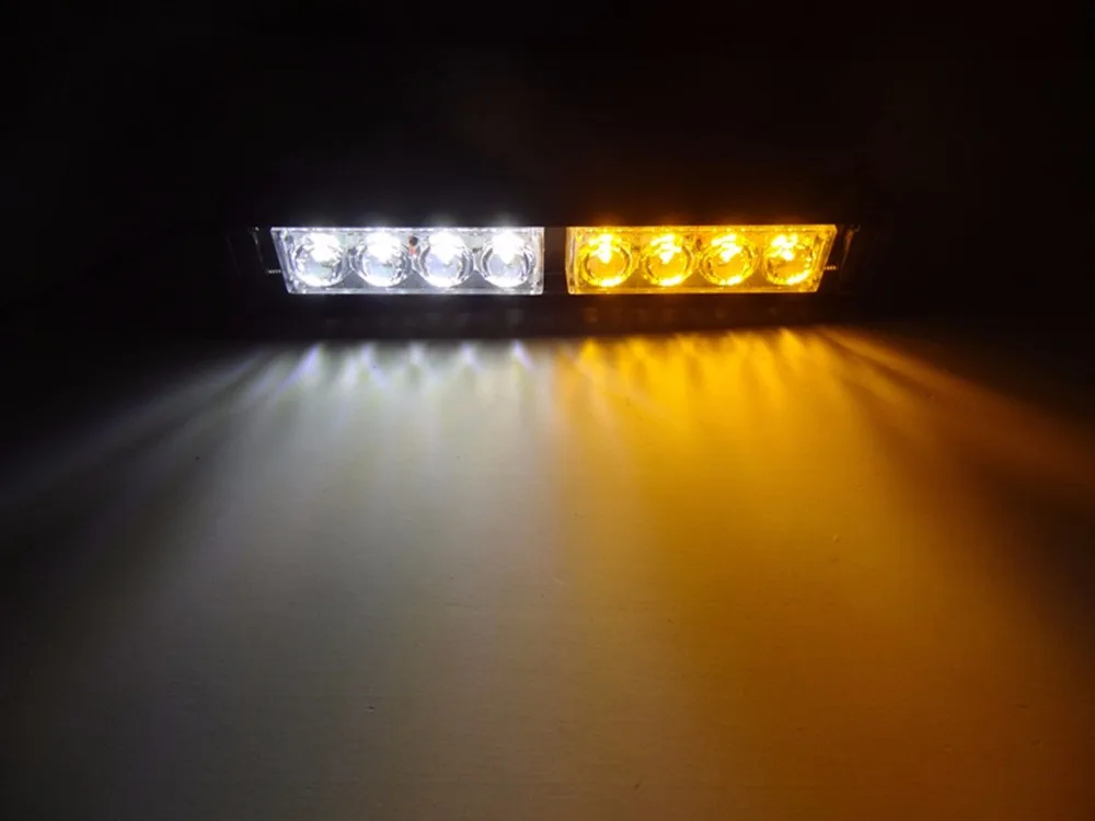 8 светодиодный Автомобиль чрезвычайной предупредить движения Advisor мерцающий