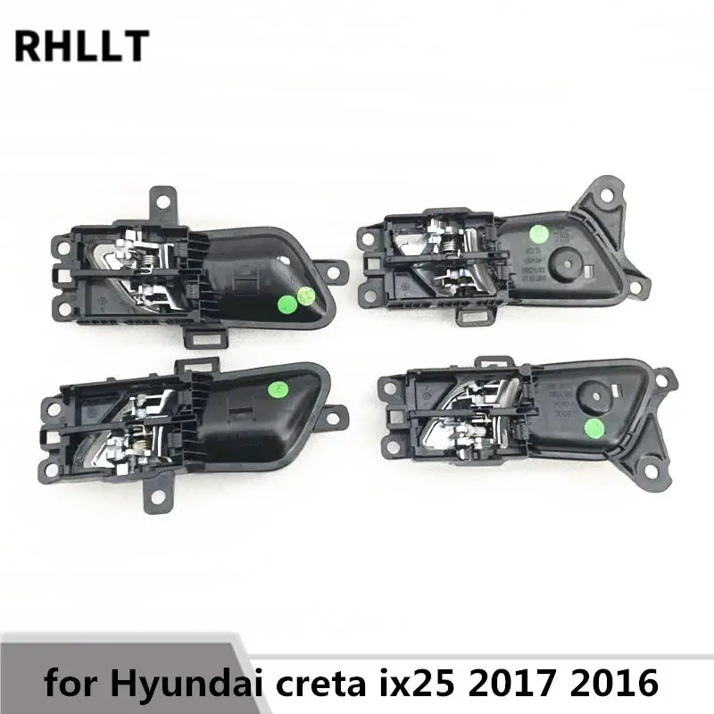 4 шт. внутренняя дверная ручка для Hyundai creta ix25 2017 2016|Комнатные дверные ручки| |