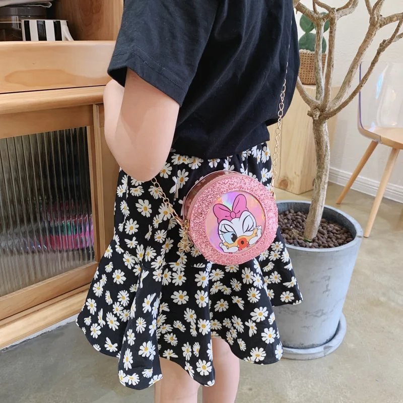 Disney PU Микки и Минни Маус сумка расшитая блестками мини через плечо с героем