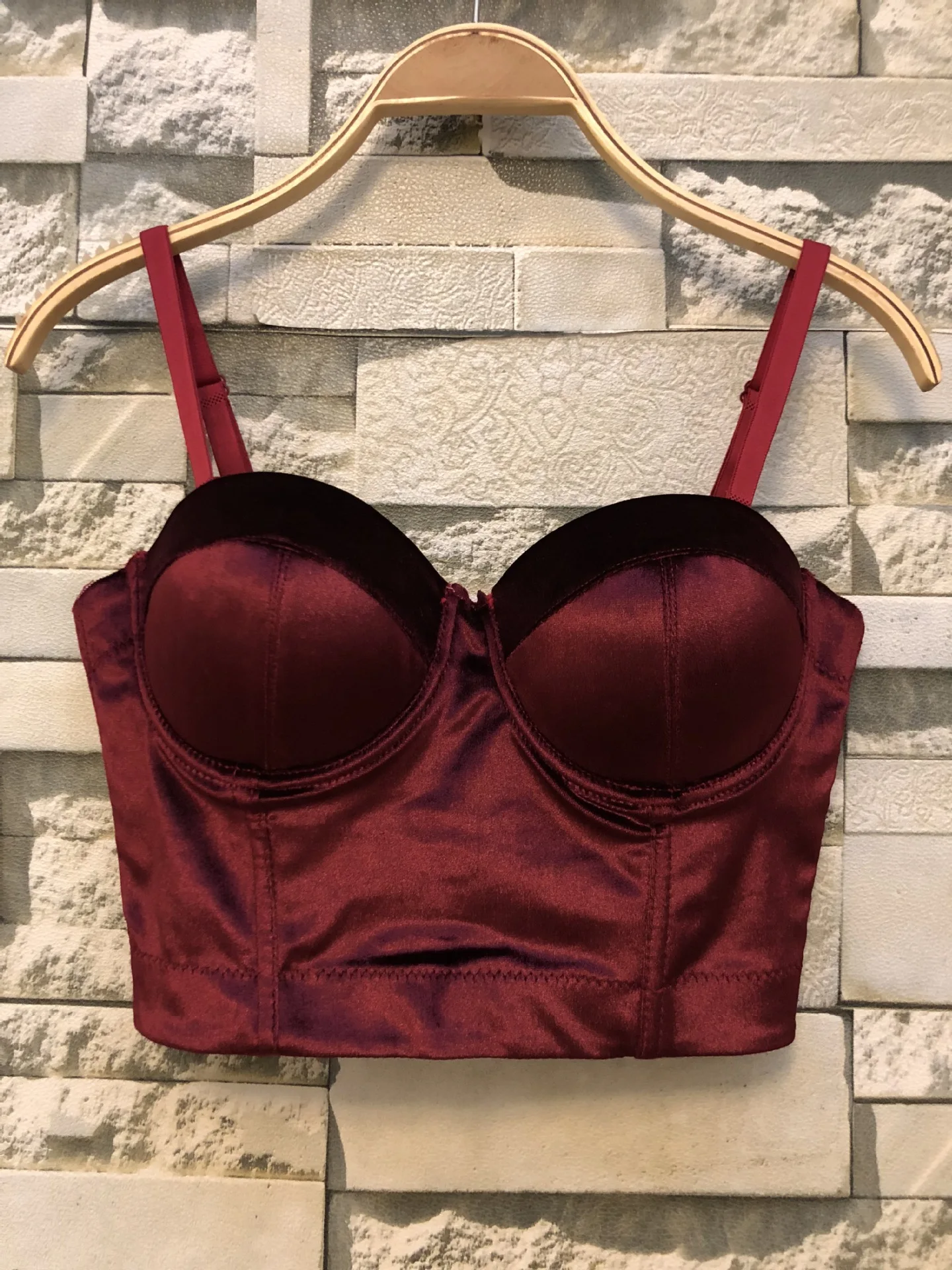 Однотонный Корейский Бархатный жилет Новинка лета 2021 женский бюстгальтер