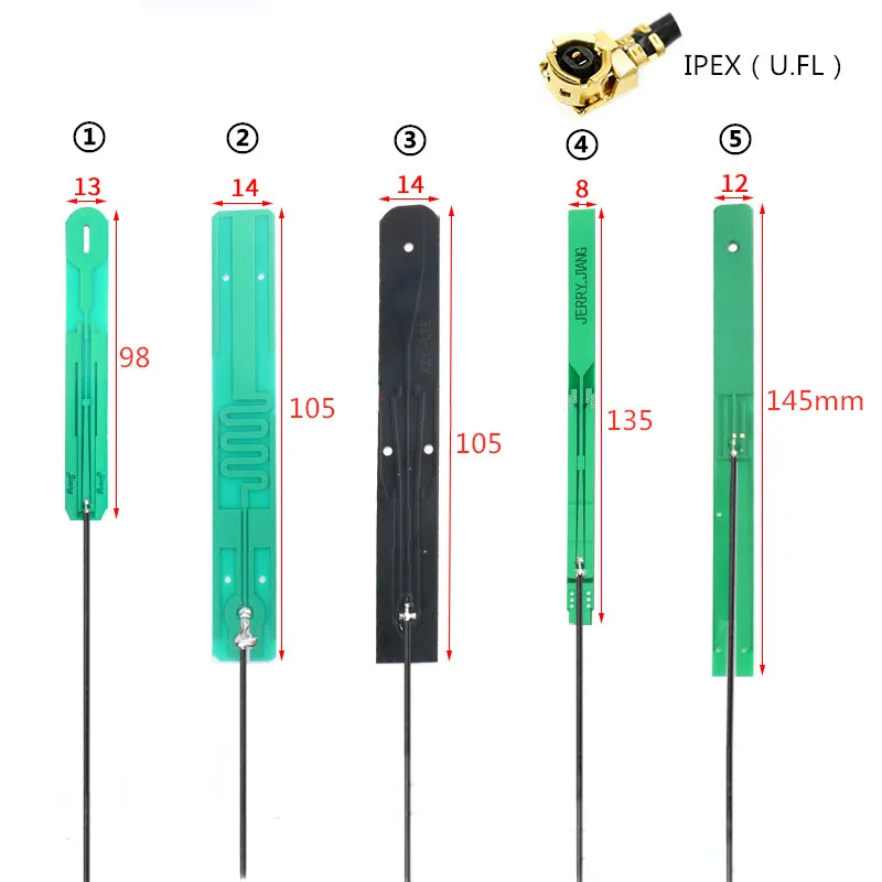 Внутренняя антенна IPEX для печатной платы U.FL 4G LTE Sierra MC7455 MC7430 MC7330 MC7354 SIMCOM SIM7906E PCIE