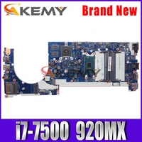 for lenovo thinkpad e470 e470c laptop motherboard ce470 nm a821 main board i7 7500u cpu 920mx gpu full tested