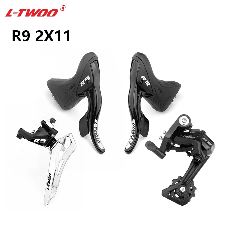 

LTWOO R9 2x11 Speed Road Bike Groupset Shifter + Rear Derailleurs + Front Derailleurs Kit For R5800, R7000 Bicycle Cycling Parts
