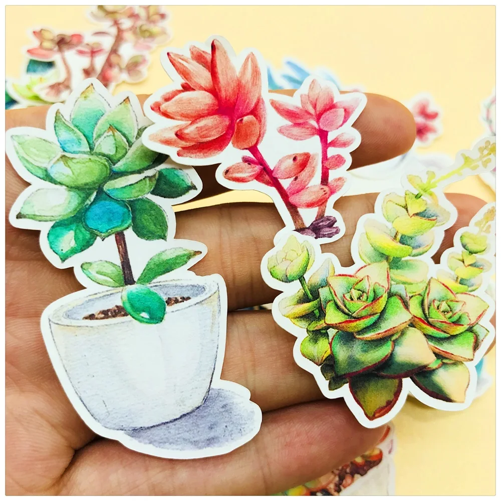 27 звёзд винтажные суккулентные растения фотоальбом сделай сам для скрапбукинга