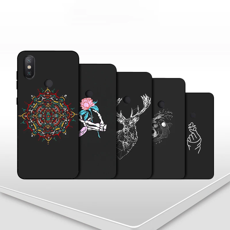 Black Silicon Case For Realme 8 Pro 8i Case For OPPO A53 A53S A52 A72 A92 A93 A15 A31 A9 2020 C21 7 Funda Cover Realme8 Coque