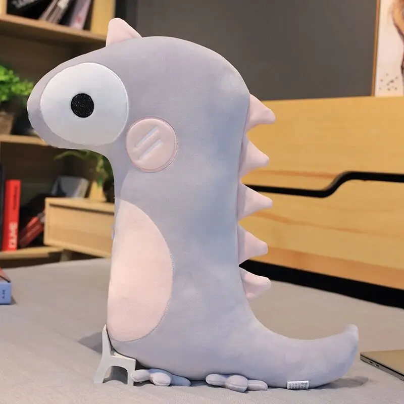 

Lovely Plush Toys Animal Green/Pink/Grey Dinosaur Yellow Crocodile Stuffed Soft Kawaii Cartoon Pillow Dolls for Christmas Gift