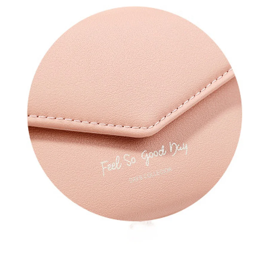 Модные многофункциональные бумажники в три раза с буквенным принтом короткие