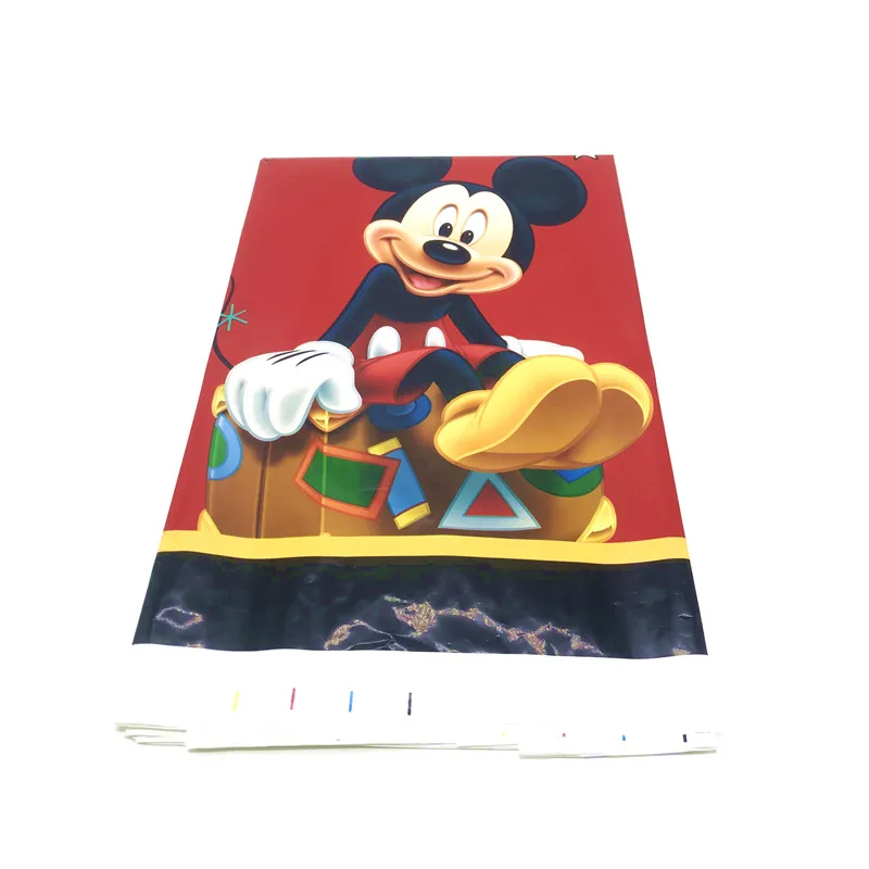 21/41pcs Disney Red Mickey Mouse Party Supplies Disposable Cups Plates Kids Birthday Tablecloth Decorations | Дом и сад