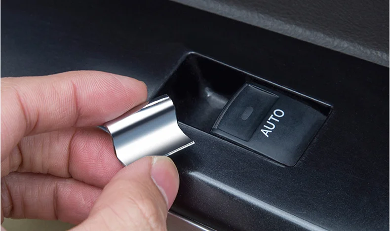 Стеклянный переключатель подъема декоративные блестки для Toyota Land Cruiser 200 2008 2009 2010