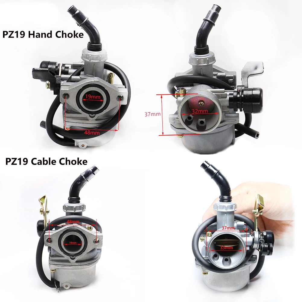 

Универсальный карбюратор PZ19 19 мм карбюратор для 50 70 90 110 125cc ATV Quad 4 Wheeler Байк мотоцикл карбюраторы для мотоциклов