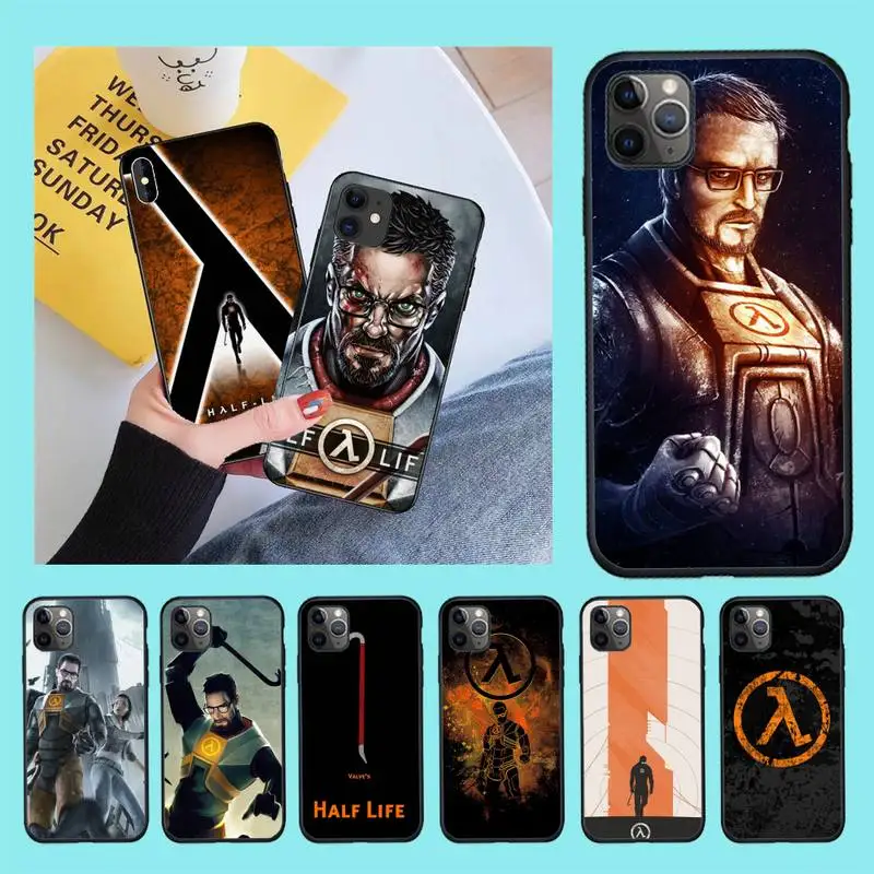 

CUTEWANAN Shooting game Half-Life 2 Phone Case cover Shell for iPhone 11 pro XS MAX 8 7 6 6S Plus X 5S SE 2020 XR case