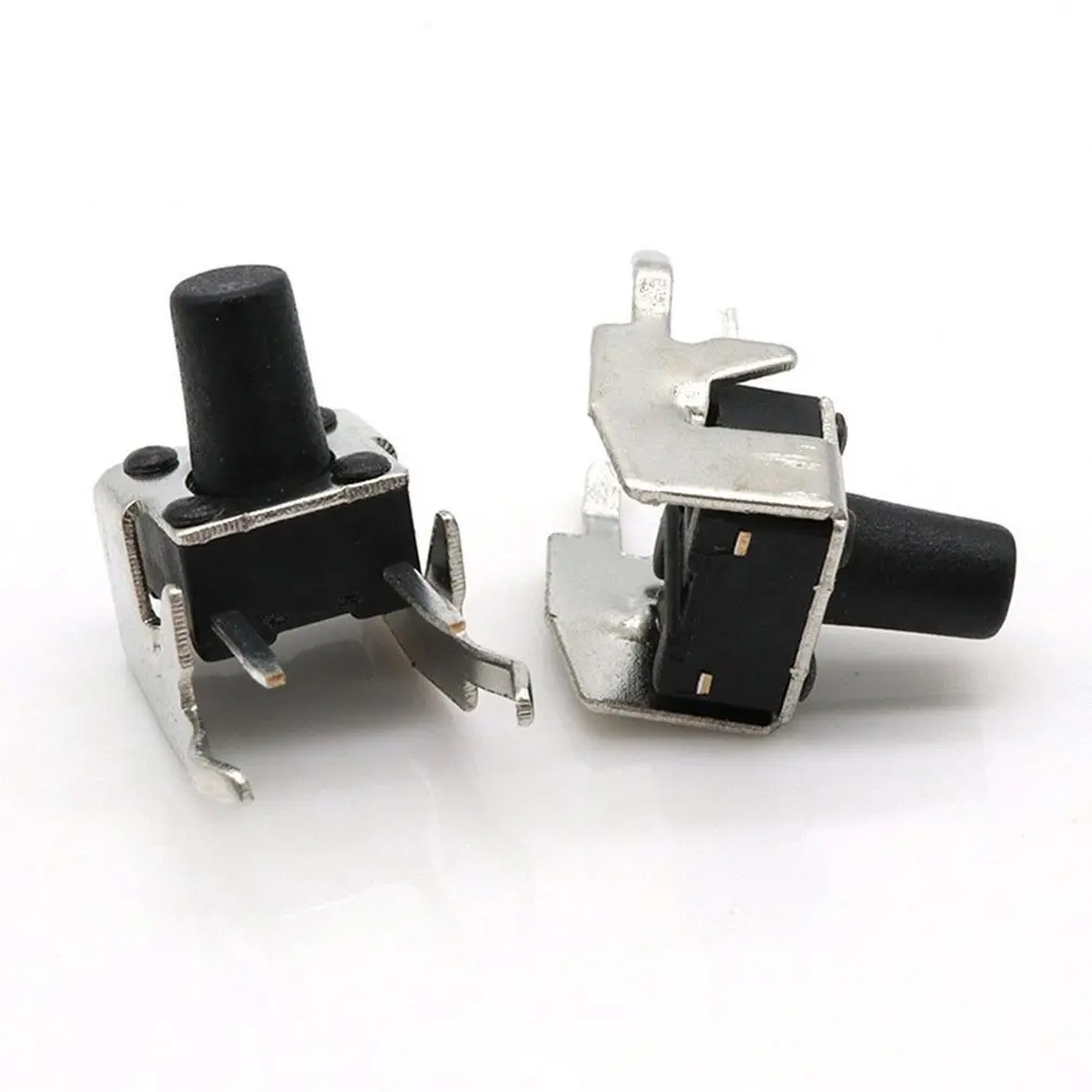 Тактовый переключатель 4 контактный светильник микропереключатель 6х6 Кронштейн