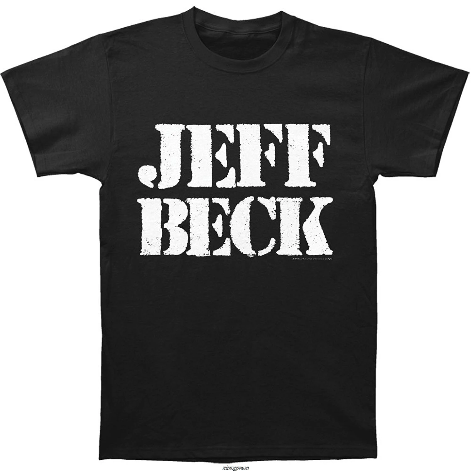 Трафарет Jeff Beck футболка для взрослых на заказ хорошее качество топ с принтом