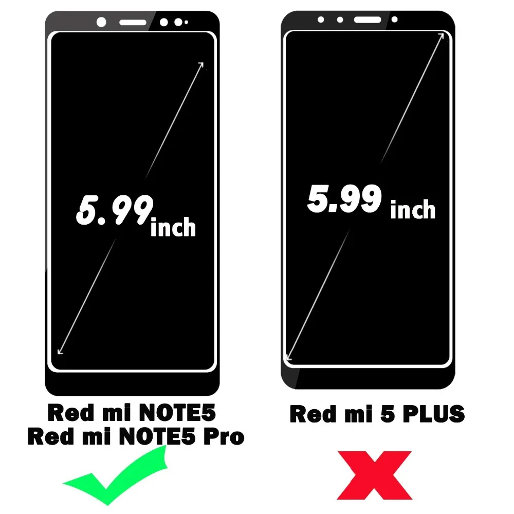 Закаленное стекло 9H с полным покрытием для Xiaomi Redmi 5 plus Explorer Защита экрана note5 Pro