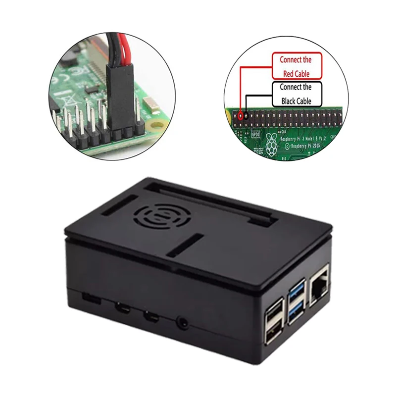 Новое поступление Raspberry Pi 4 Model B 8 Гб ОЗУ 2 4G и телефон Wi Fi Bluetooth 5 0 чехол из АБС