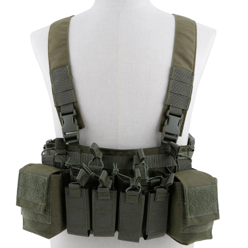 

Hunting Vest Outdoor Tactical Vest Rifle Pistol Magazine Pouch Outdoor Tactical Vest D3CR Equipment Accessories 5.56 7.62 9MM