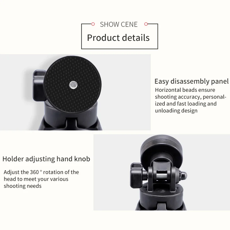 Мини штатив для телефона противоскользящий Настольный держатель смартфона