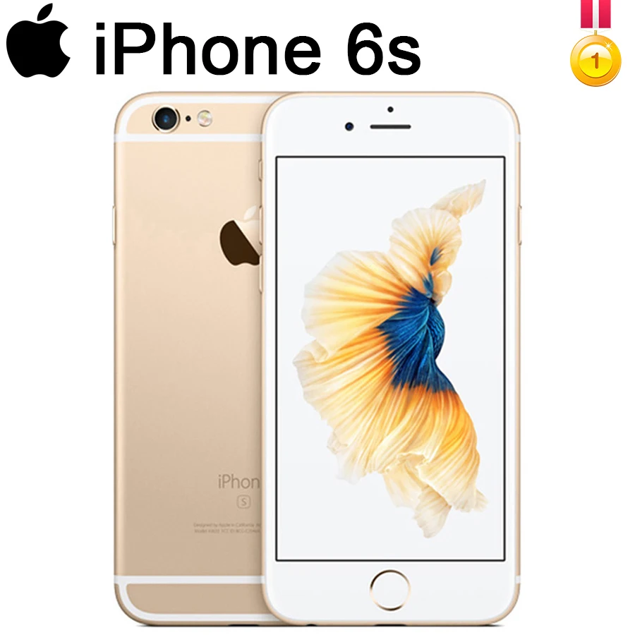 Оригинальный мобильный телефон Apple iPhone 6s ОЗУ 2 Гб 16 ПЗУ 64 128 ГБ экран 4 7 дюйма iOS