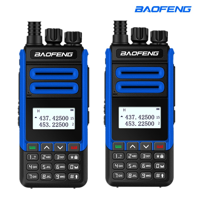 2 шт. BaoFeng BF H7 мощный иди и болтай Walkie Talkie 10 Вт Портативный CB радио FM трансивер