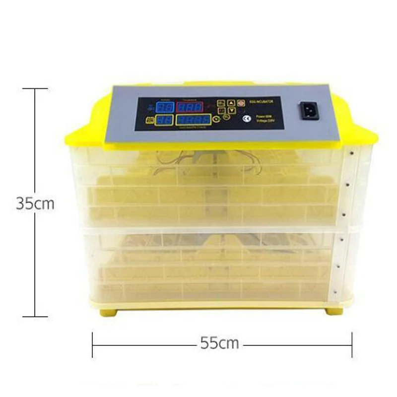 Новинка автоматический инкубатор 220 В 12 яиц ёмкость инкубатора с контролем