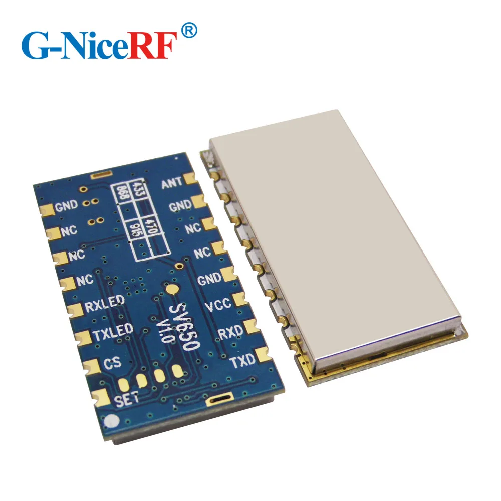 Модуль беспроводного цифрового приемопередатчика 2 шт./лот SV650 TTL 433 МГц