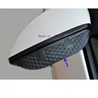 Защита от дождя, солнцезащитный козырек, тени для бровей, задняя рамка для зеркала заднего вида для Peugeot 3008 GT 3008GT 2016 2017 2018 2019 2020