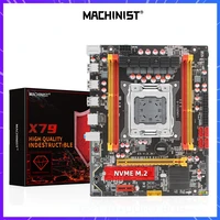 machinist x79 motherboard lga 2011 support intel xeon e5 2689 2620 2650 v2 cpu processor ddr3 ecc ram m 2 nvme x79 e5 v3 3k1