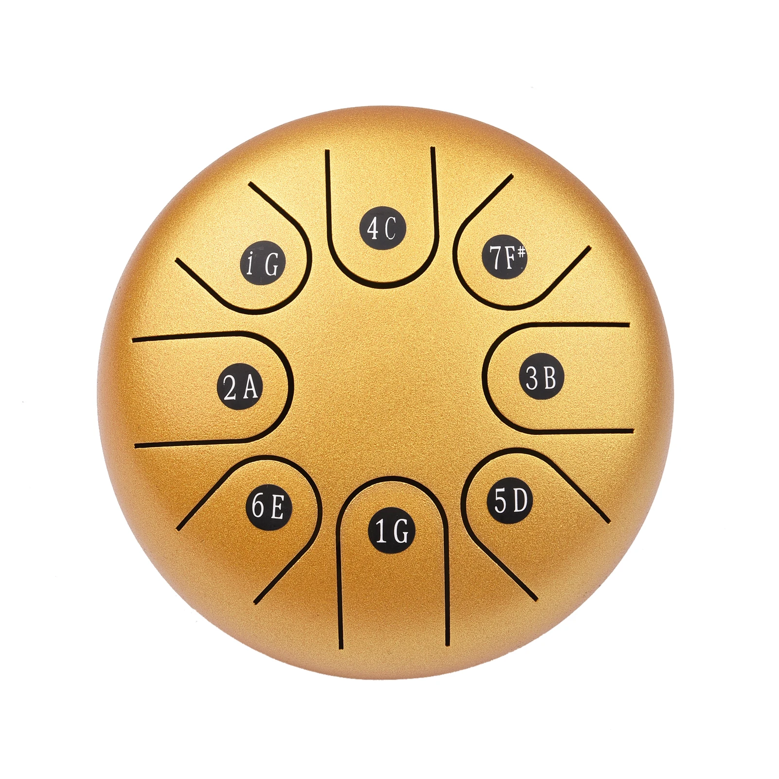 6-дюймовый камер Мгновенной Печати Mini 8 тон Сталь язык барабан G ключ ударный